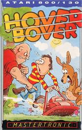 Box cover for Hover Bovver on the Atari 8-bit.