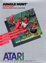 Box cover for Jungle Quest on the Atari 8-bit.
