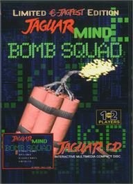 Box cover for JagMIND Bomb Squad on the Atari Jaguar CD.