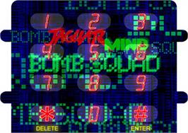 Overlay for JagMIND Bomb Squad on the Atari Jaguar CD.