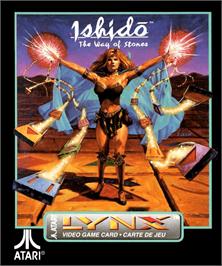 Box cover for Ishido: The Way of Stones on the Atari Lynx.