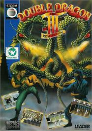 Advert for Double Dragon 3 - The Rosetta Stone on the Atari ST.