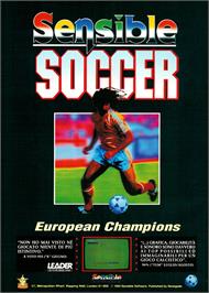Advert for Kenny Dalglish Soccer Match on the Commodore Amiga.