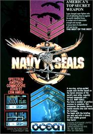 Advert for Navy Seals on the Commodore Amiga.