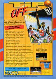 Advert for Tip Off on the Commodore Amiga.