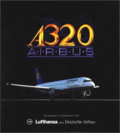 Box cover for A320 Airbus on the Atari ST.