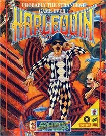 Box cover for Harlequin on the Atari ST.