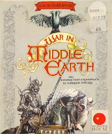 Box cover for J.R.R. Tolkien's War in Middle Earth on the Atari ST.