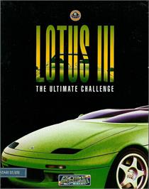 Box cover for Lotus: The Ultimate Challenge on the Atari ST.