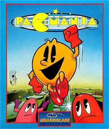 Box cover for Pac-Mania on the Atari ST.