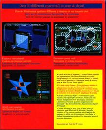 Box back cover for Magic Fly on the Atari ST.