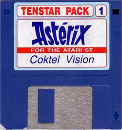 Artwork on the Disc for Asterix: Operation Getafix on the Atari ST.