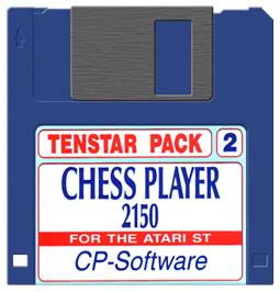 Artwork on the Disc for Chess Player 2150 on the Atari ST.