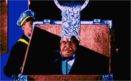 In game image of Dick Tracy on the Atari ST.