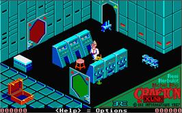 In game image of Get Dexter on the Atari ST.