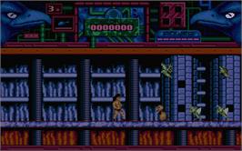 In game image of Hawkeye on the Atari ST.