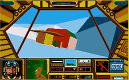In game image of Midwinter on the Atari ST.