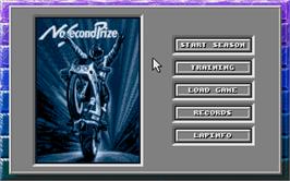In game image of No Second Prize on the Atari ST.