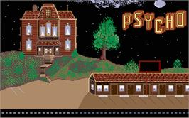 In game image of Psycho on the Atari ST.