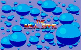 Title screen of Ball Game on the Atari ST.