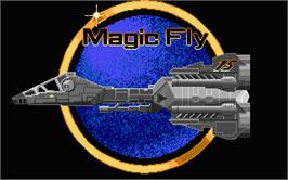 Title screen of Magic Fly on the Atari ST.