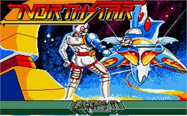 Title screen of NorthStar on the Atari ST.