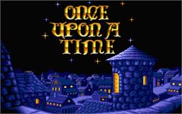 Title screen of Once Upon A Time: Abracadabra on the Atari ST.