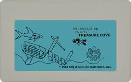 Cartridge artwork for Treasure Cove on the Bally Astrocade.