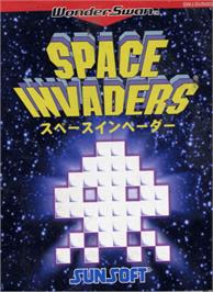 Box cover for Space Invaders on the Bandai WonderSwan.