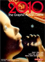 Box cover for 2010: The Graphic Action Game on the Coleco Vision.