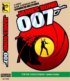 Box cover for James Bond 007 on the Coleco Vision.