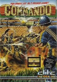 Advert for Commando on the Commodore 64.