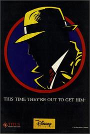 Advert for Dick Tracy on the Commodore 64.