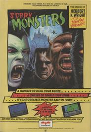 Advert for Scary Monsters on the Commodore 64.
