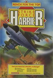 Advert for Strike Force Harrier on the Commodore Amiga.