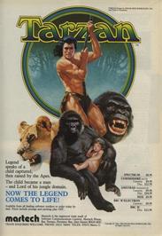 Advert for Tarzan on the Commodore 64.