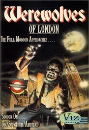 Advert for Werewolves of London on the Commodore 64.