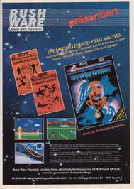 Advert for Winter Games on the Atari ST.