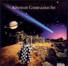 Box cover for Adventure Construction Set on the Commodore 64.