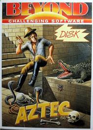 Box cover for Aztec on the Commodore 64.