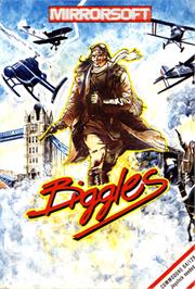 Box cover for Biggles on the Commodore 64.