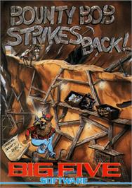 Box cover for Bounty Bob Strikes Back! on the Commodore 64.