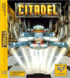 Box cover for Citadel on the Commodore 64.