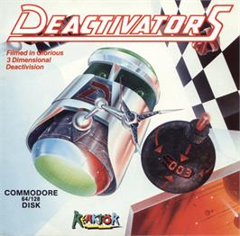 Box cover for Deactivators on the Commodore 64.