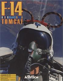 Box cover for F-14 Tomcat on the Commodore 64.