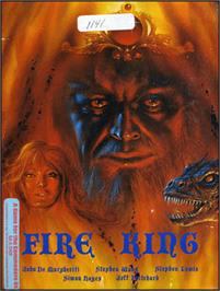 Box cover for Fire King on the Commodore 64.