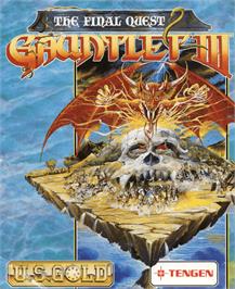 Box cover for Gauntlet III: The Final Quest on the Commodore 64.