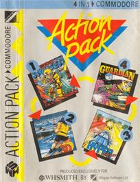 Box cover for Guardian on the Commodore 64.