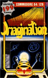 Box cover for Imagination on the Commodore 64.