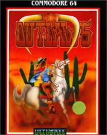 Box cover for Outlaws on the Commodore 64.